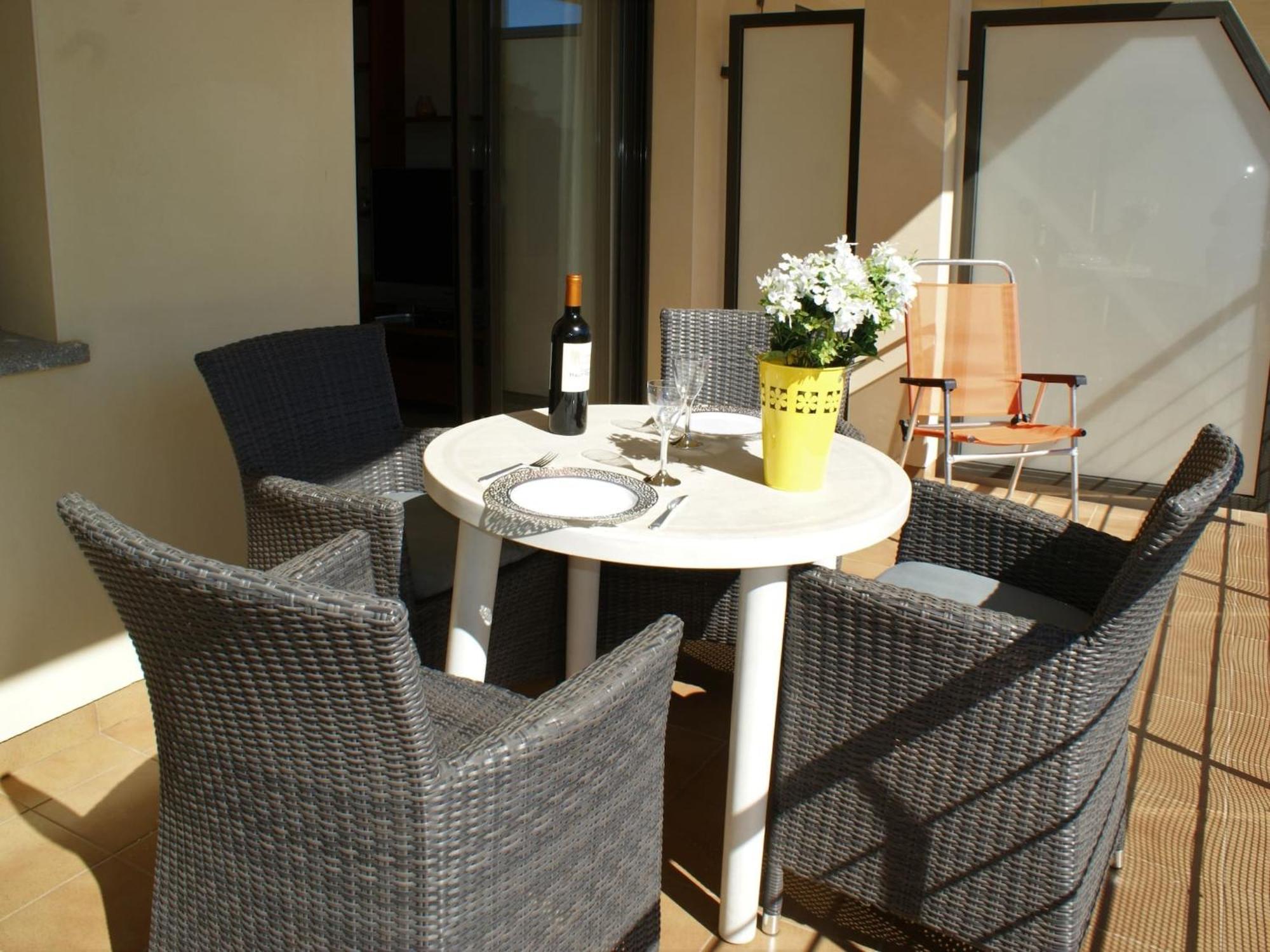 Apartamento En Roses A 2 Min De La Playa Con Vistas Al Mar Av-18 Girona Exteriör bild